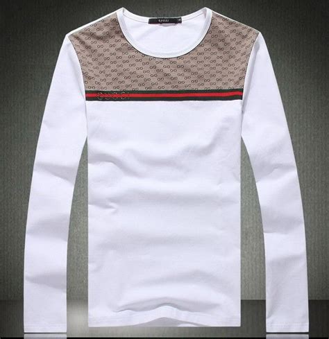 long sleeve gucci shirts men|cheap gucci long sleeve shirts.